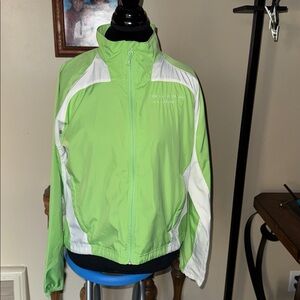 Rivers’ End Windbreaker Lime Green & White
